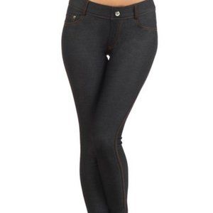 Womens Black Jeggings